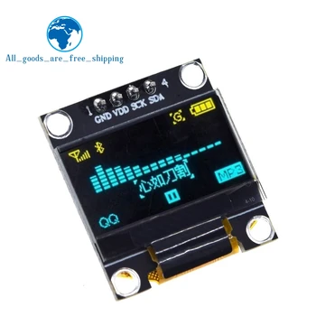 TZT ROHS-Zertifizierung 0,96 Zoll oled IIC Serielles weißes OLED-Anzeigemodul 128 x 64 I2C SSD1306 12864
