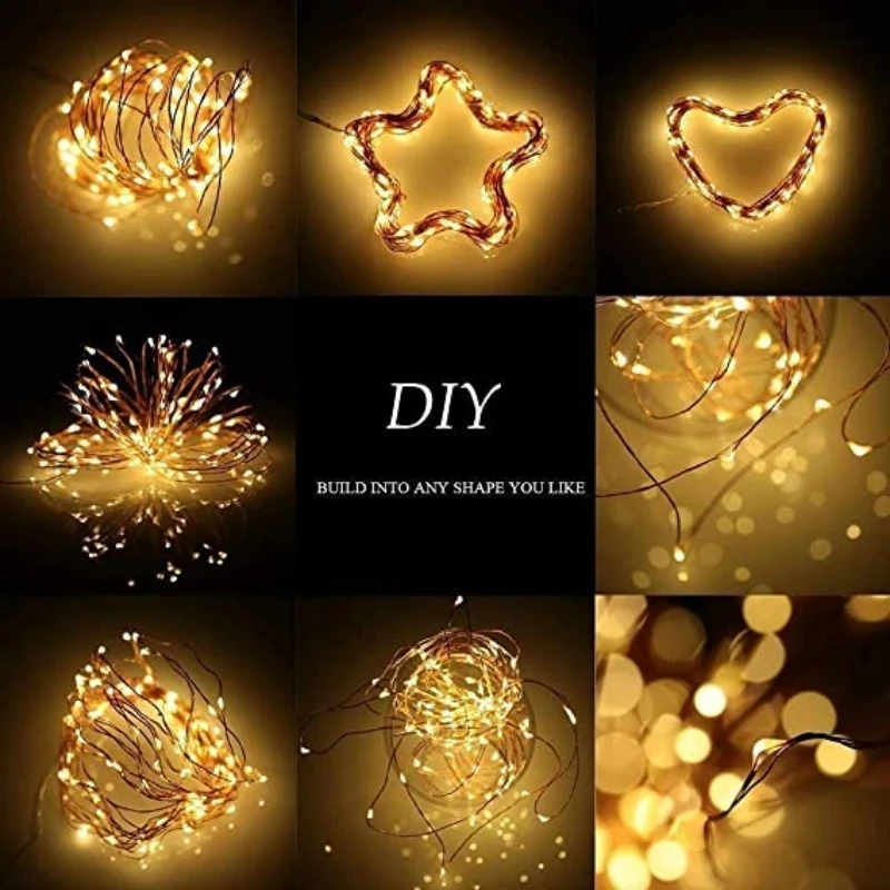 1–20 m LED-Lichterkette, Kupferdraht, sternenklare – Bild 3