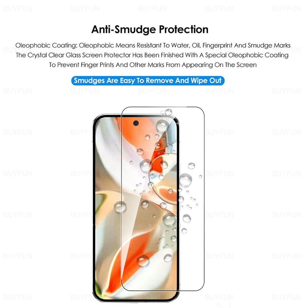 6-in-1 Glasfolie für Google Pixel 9 10 Pro XL 10a Schutzhülle – Bild 6