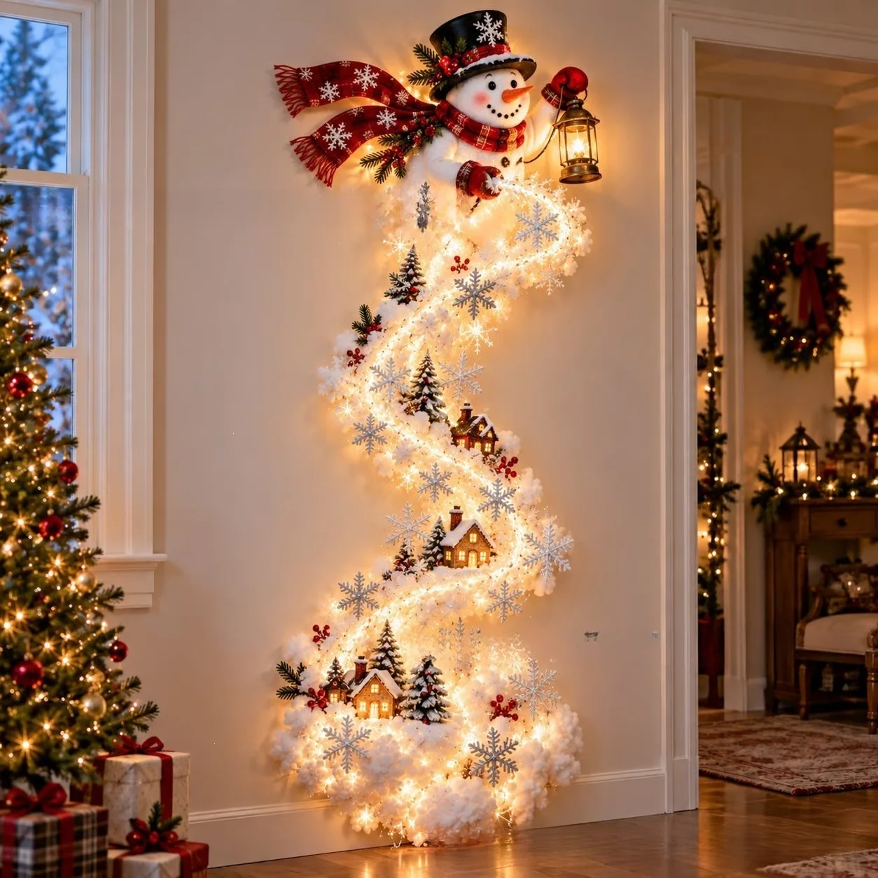 2027 Weihnachts-Wandlicht mit magischem Lichteffekt – Bild 3