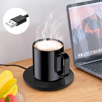 Tassenwärmer, USB-Tassenwärmer, Kaffeetassenheizung, thermostatische Heizung, Untersetzer, Tasse, elektrische