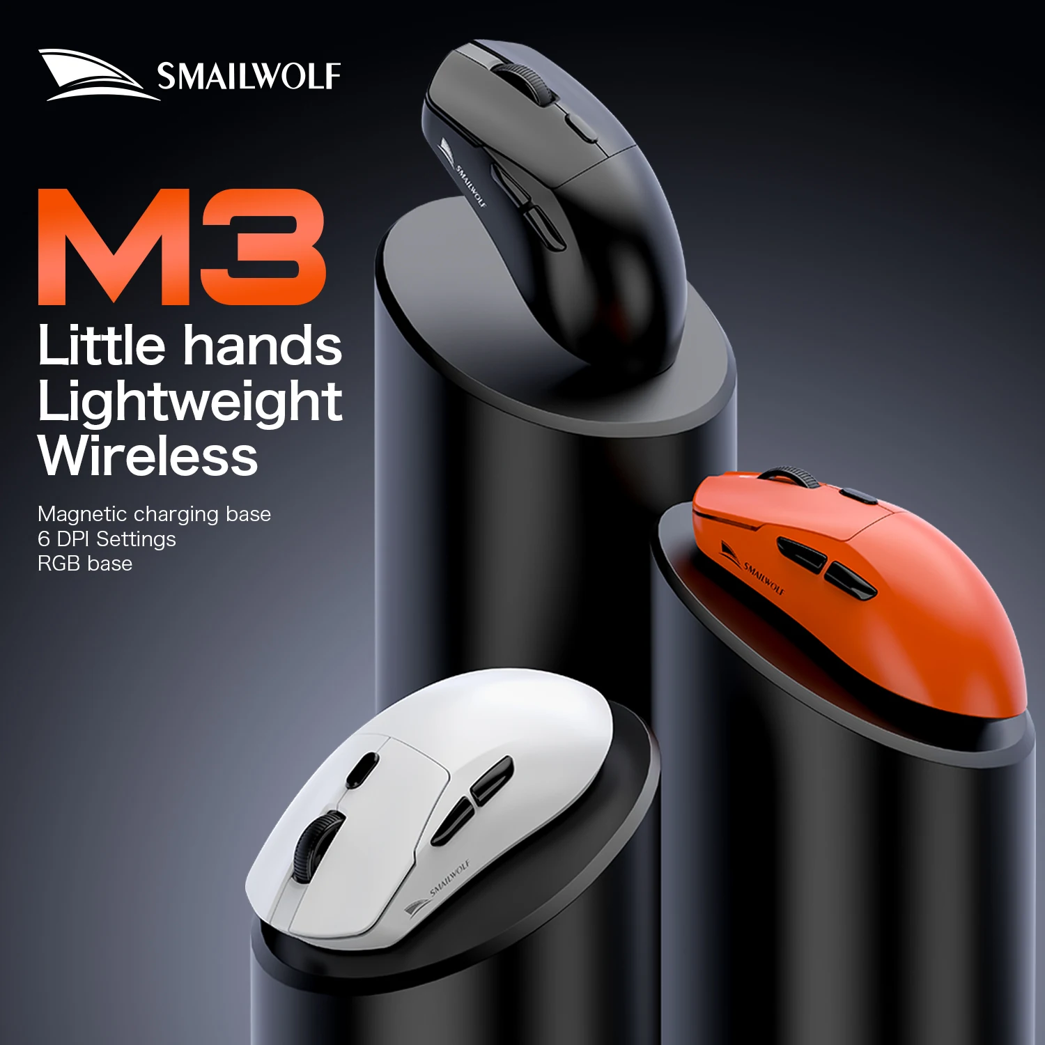 Kabellose Bluetooth-Maus, 3 Modi, für Gaming – Bild 3