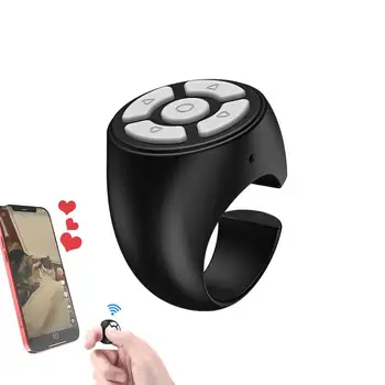 Drahtlose Fingertip Fernbedienung Ring Blue Tooth Scroller Seite Turner Clicker Für Handy Selfie Taste Mobile