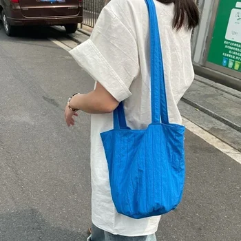 Lässige modische Tasche für Damen, Shopper-Handtaschen, umweltfreundliche Aufbewahrung, wiederverwendbare