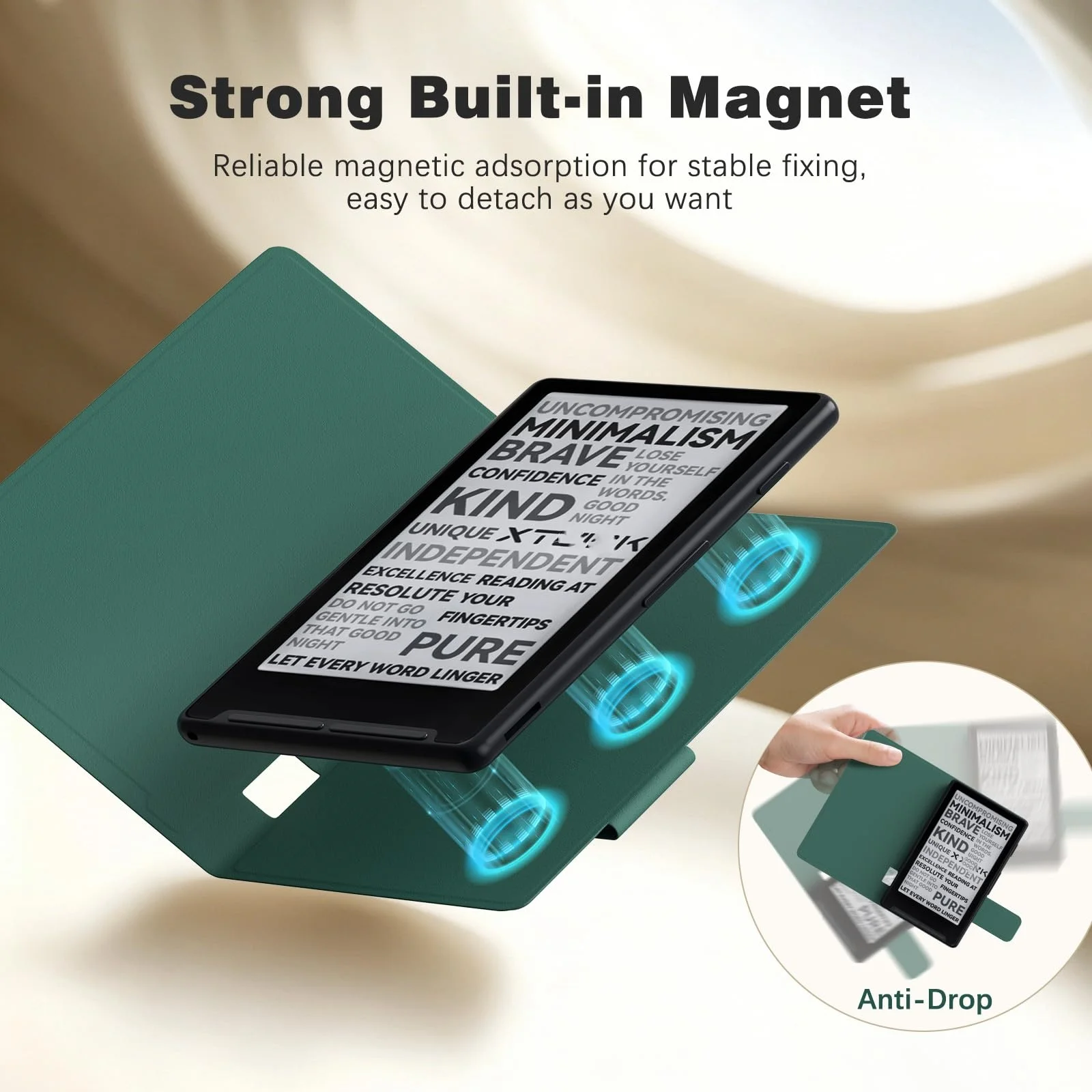 MoKo Magnetische Hülle für X4 E-Reader 4,3 Zoll – Bild 3