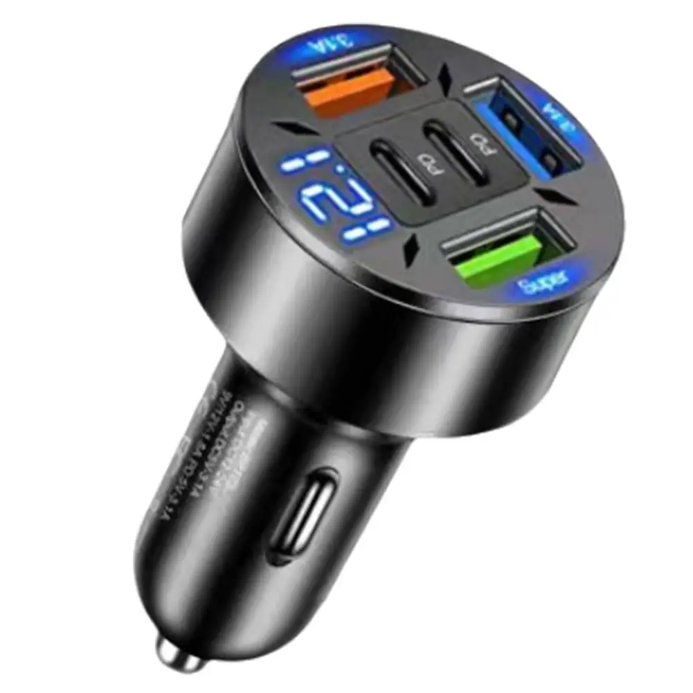 Auto-Ladegerät 250 W mit 5 Anschlüssen, USB-C PD und QC 3.0 – Bild 5