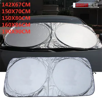 Universal UV Schutz Schild Vorne Hinten Auto Fenster Auto Sonnenschutz Anti Schnee Eis Sonnenschirm