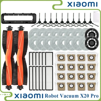 Xiaomi Roboter Vakuum X20 Pro Vakuum Teile Zubehör Wichtigsten Roller Seite Pinsel Hepa-Filter Mopp Tuch Staub