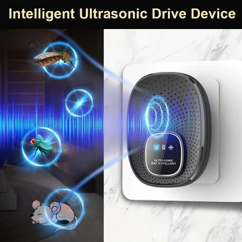 Leistungsstarkes Ultraschall-Schädlingsbekämpfungsgerät, USB-Anschluss, energiesparend, intelligente Logistik