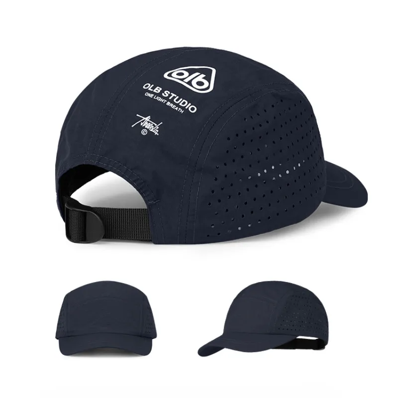 Schnell trocknende Mesh-Baseballkappe mit kurzer Krempe – Bild 5