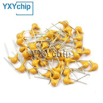 50V Monolithischer Keramikkondensator 10PF ~ 10UF 22PF 47NF 220NF 1NF 4,7UF 1UF 100NF 330NF 0,1UF (100 Stück)