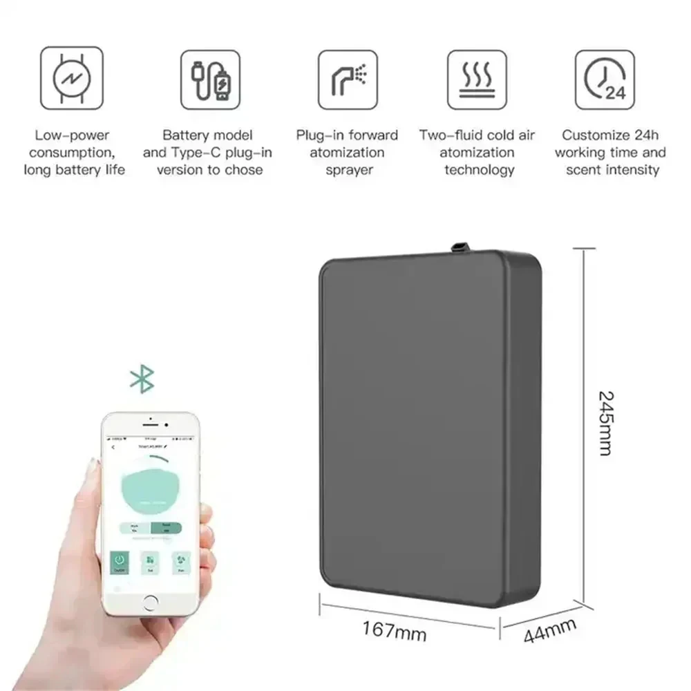 500ML Kapazität Duft Diffusor Smart Duft Luft Maschine Für – Bild 4