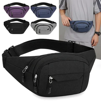 Einstellbare Verstellbare Schulter Gurt Tasche Multi-Tasche Design Pendler Outdoor Sport Taille Tasche