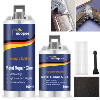 Verbesserter hochfester Metallreparaturkleber, hitzebeständig, Kaltschweißen, Kunststoffreparatur, Gusskleber