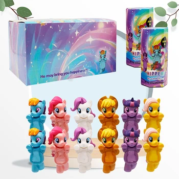 My Little Pony Blind Box Serie Anime Figuren Ornamente Puppen Fans Kinder Geburtstag Geschenk Zufällige Blind