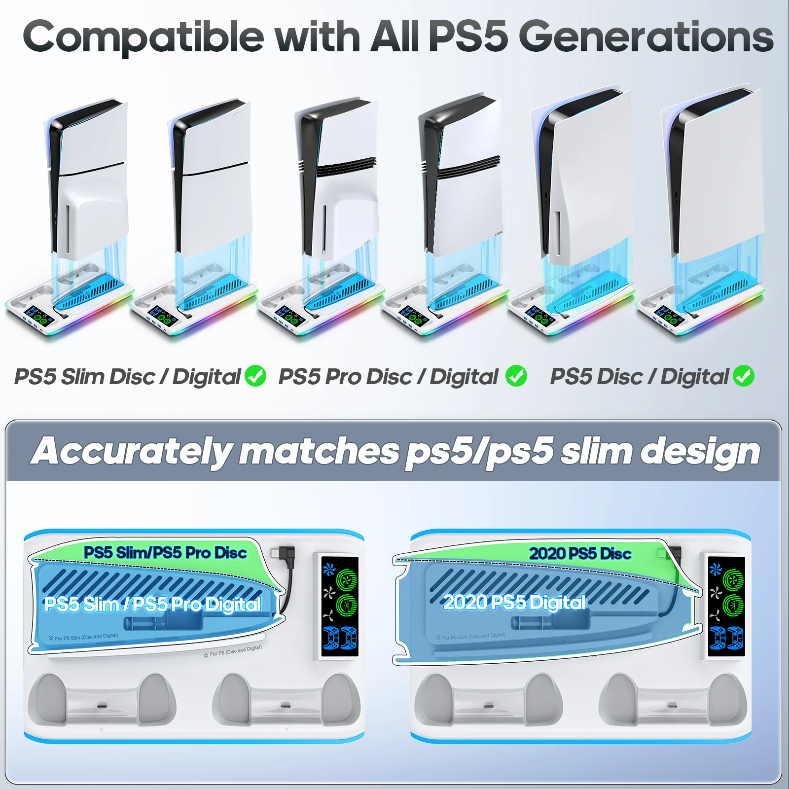 Spiel Stehen Für Sony PS5 Konsole Playstation Spielen – Bild 3