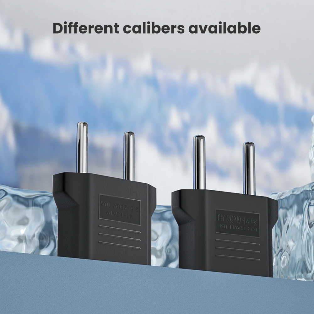 Elektrischer Steckdosenadapter US zu EU Konverter-Stecker – Bild 6
