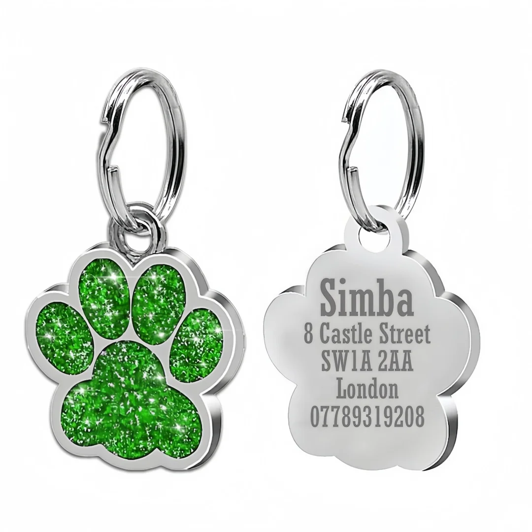 Kostenlose personalisierte Hunde- und Katzen-Teller-Tags – Bild 4