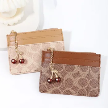 Luxuriöse Designer-Geldbörsen für Damen, multifunktionaler Kartenhalter, PU-Leder, kleine Kartentasche