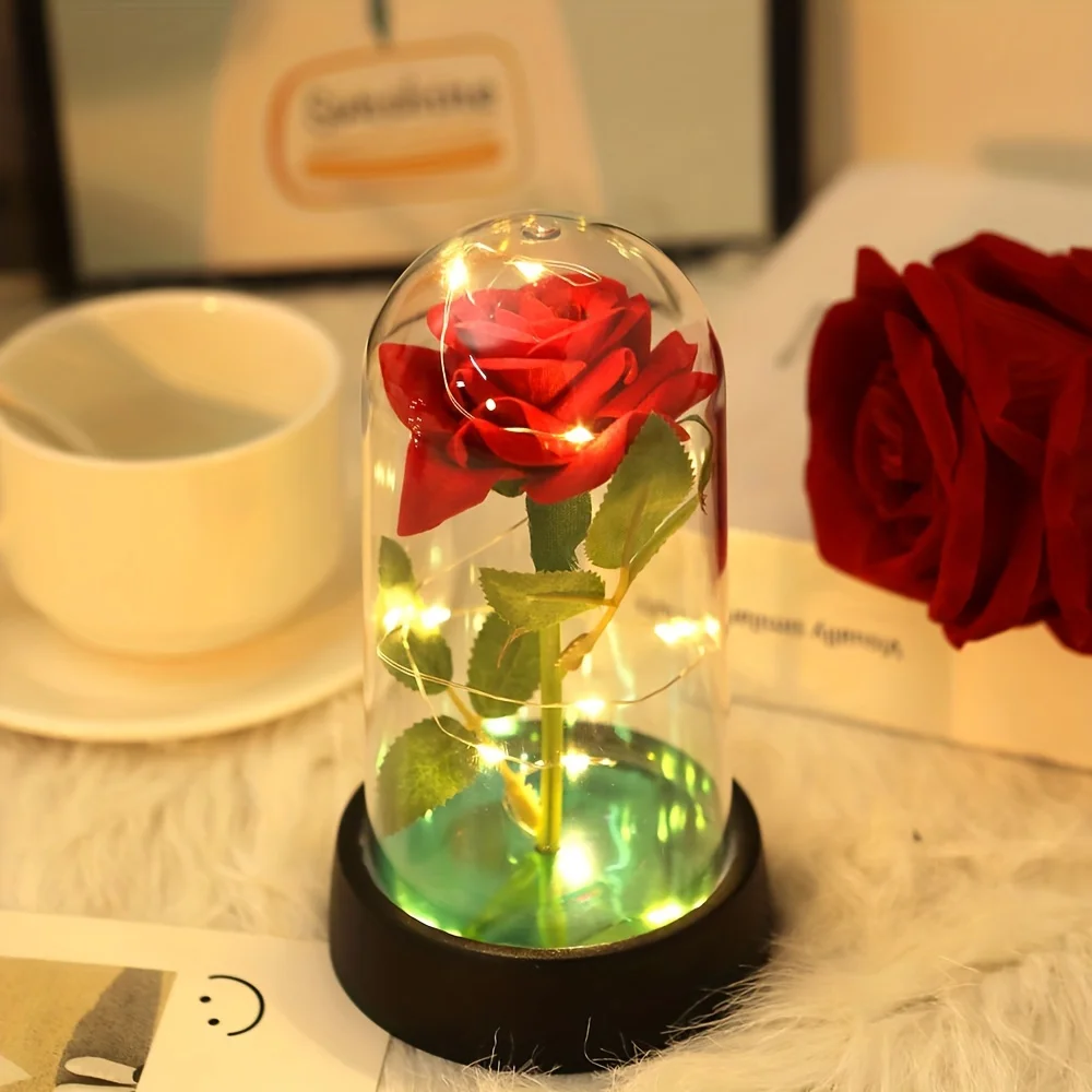 Hochzeit, Geburtstag, Valentinstag, Geschenk, ewige Rose – Bild 3