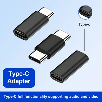 USB-C Buchse auf Buchse Adapter USB-C Stecker auf Stecker Adapter Typ-C Erweiterung Unterstützt PD Geeignet
