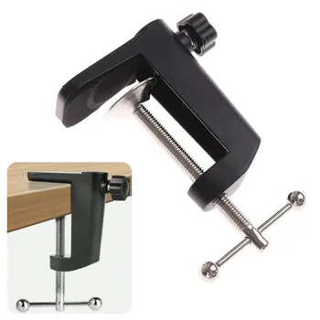 C-Förmigen Clip Schreibtisch Tisch Halterung Klemme Für Mikrofon Suspension Boom Scissor Arm Ständer Halter