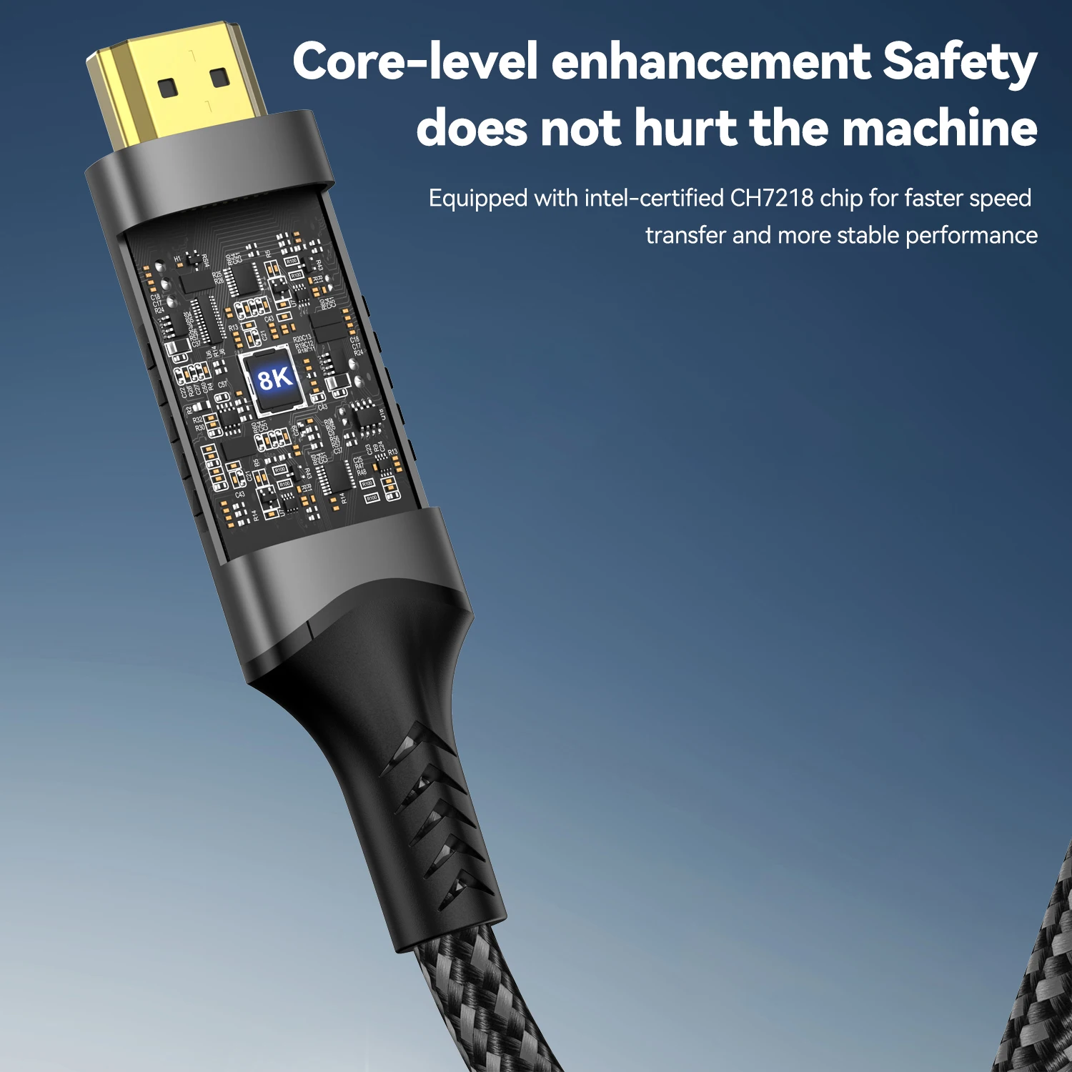 USB-C auf HDMI 2.1 Kabel 8K 60 Hz – Bild 4