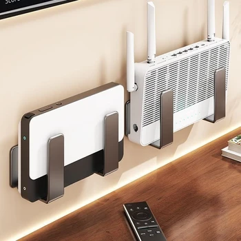 Router-Platzierungsgestell, keine Bohren, wandmontierte Steckdose, feste Halterung, optische