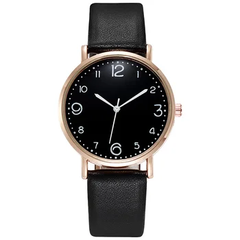 Digitale Armbanduhr für Damen, Quarzuhr, einfacher Gürtel, lässiges Accessoire, Geschenk für Freundin, neu