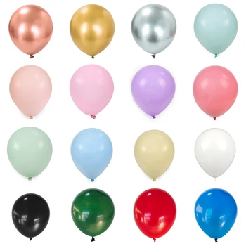 5/10/12 Zoll Pastell Latex bunte Ballon Macaron rosa blau Ballon Hochzeit Geburtstag Party Baby Show