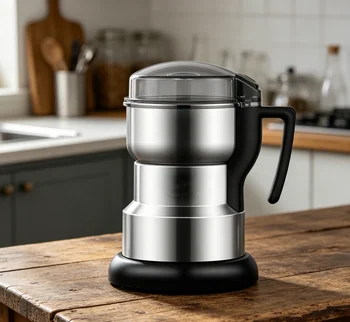 Hochleistungs-Elektrische Kaffeemühle, Multifunktionale Getreidemühle für Bohnen, Nüsse, Gewürze & Cerealien
