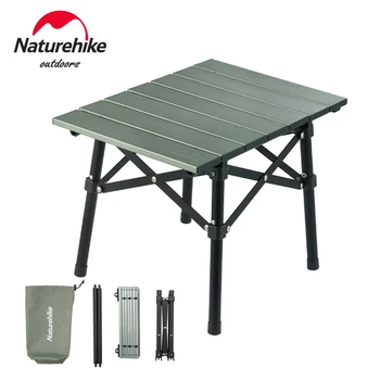 Nature hike Aluminium legierung Klapptisch Outdoor Camping tragbarer Grill tisch Camping Picknick tisch