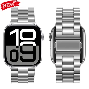 Edelstahlarmband für Apple Watch Ultra 3/2 Band 46 mm 49 mm 40 mm 44 mm 42 mm 41 mm 45 mm Armband IWatch Serie