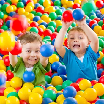 Umwelt freundliche bunte Kugel weichen Plastik Poolball lustige Baby Kind Schwimm grube Spielzeug verdicken