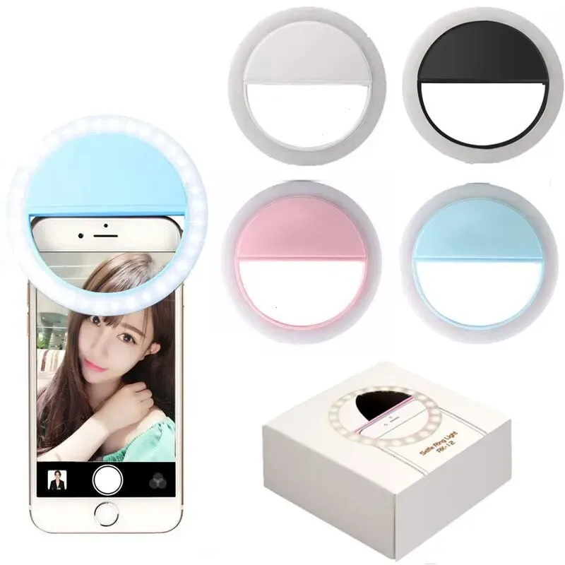 1pc USB Ladekabel LED Selfie Ring Licht Einstellbare – Bild 2