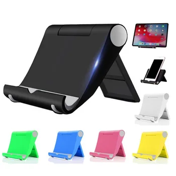 Gadget-Zubehör Flexibler Faltbarer Handy- und Tablet-Tischständer Smartphone-Halterung für Mobiltelefone