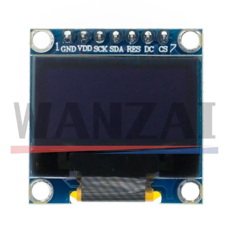 Original 0,96" OLED SPI/IIC I2C weiß/blau/gelb blau 0,96 Zoll – Bild 6