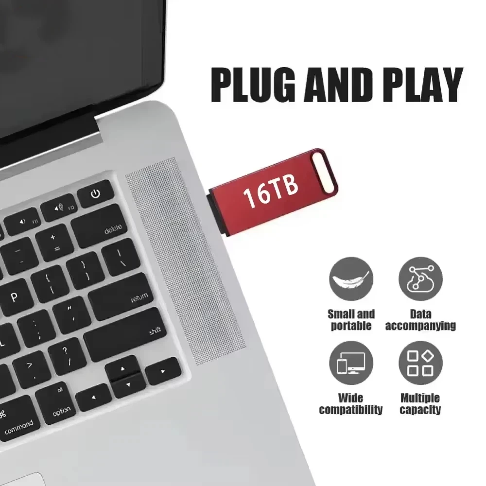 Originaler USB-Stick mit 16 TB, USB 3.2 – Bild 4