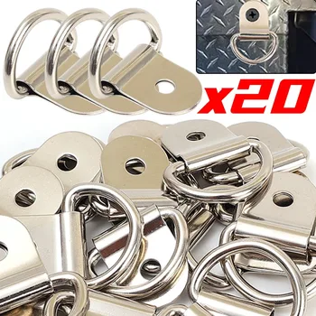 D Form Pull Haken Binden Auto Anker Ring Eisen Fracht Binden Ring für Lkw Anhänger fahrzeuge RV Boote Zubehör