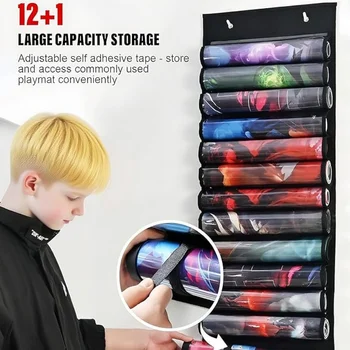 Spielmatte-Halter - Tragbares Organizer-Rack für TCG/RPG-Matten, Kompakte Aufbewahrungslösung für MTG