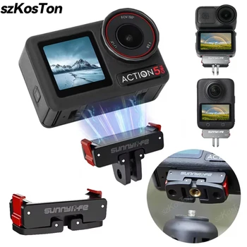 Magnetischer Adapter für DJI Osmo Action 5 Pro OSMO 360/NANO Schnellwechselplatte für DJI Action 6 4 3