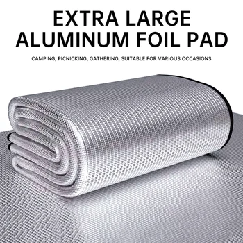 Outdoor Camping Schaum Folie Matte Tragbare Feuchtigkeit-beweis Pad Picknick Strand Matte Aluminium Isolierung