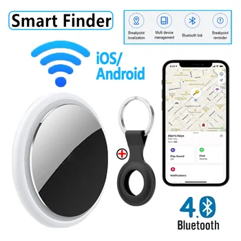 Intelligenter Schlüsselfinder mit Alarmfunktion, Echtzeit-Ortung, Kinder- und Haustier-Tracker, Kompatibel