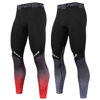 Herren-Kompressionshose, schnell trocknend, Sportbekleidung, Laufhose, Herren-Leggings, Fitness, Training