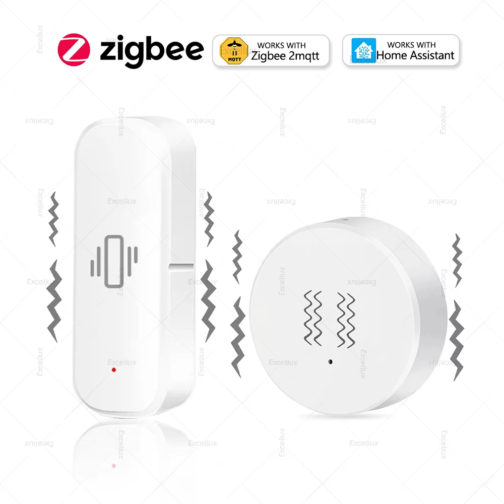 ZigBee Smart Vibration Sensor Tilt Detector Monitor App