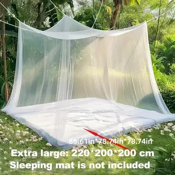 Outdoor-Pavillons Garten-Moskitonetze Extra Große Bettabdeckungen Camping-Screenhäuser Moskitonetze