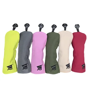 Golfschläger # 1 # 3 # 5-Holzkopfhüllen Driver Fairway Woods Cover Putter Headcover Nylontuch