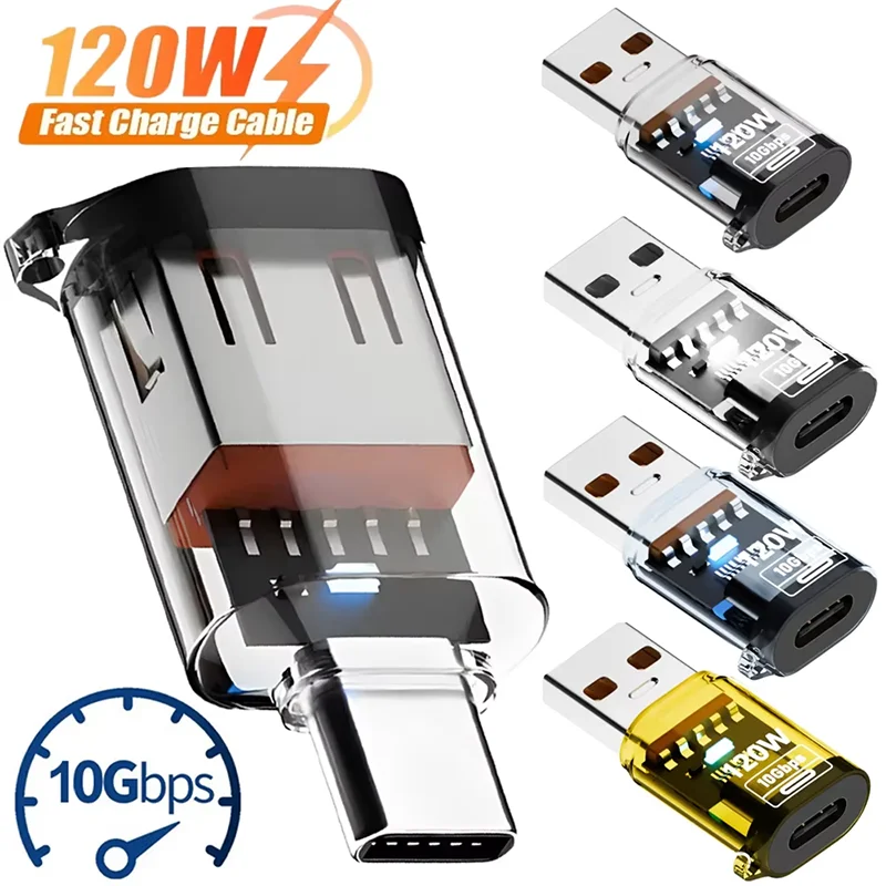 120 W OTG USB 3,2 auf Typ C Adapter USB Buchse auf Typ C