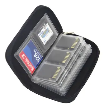 Aufbewahrungstasche für 22-in-1-Spiele, Speicherkarten, Tragetasche, Halter für CF/SD/Micro SD/SDHC/MS/DS