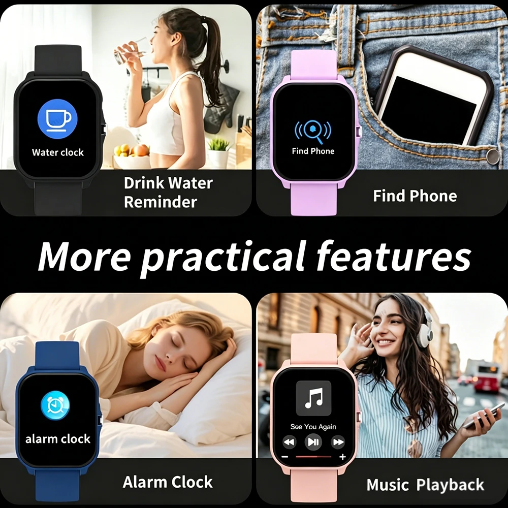 2026 Neue Smartwatch, 1,83-Zoll HD-Volltouchscreen – Bild 2